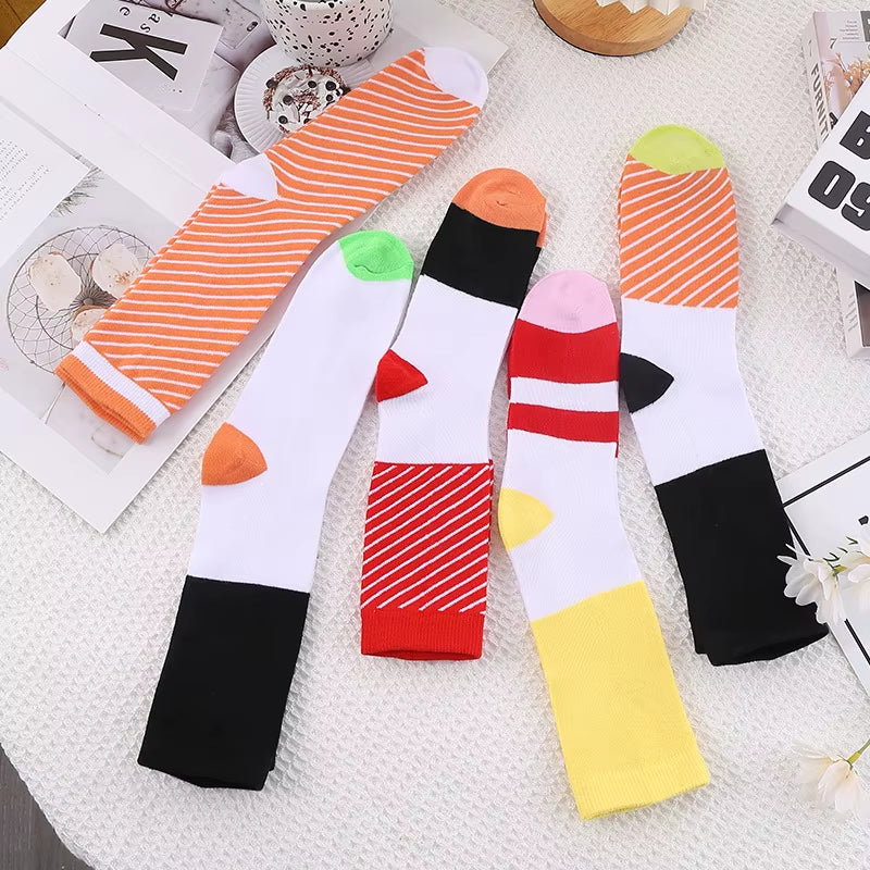 3/4/5 Pairs of Sushi Pizza Burger Socks Gift Box, Christmas Socks Gift Box, Birthday Gift Box, Holiday Creative Gift Box