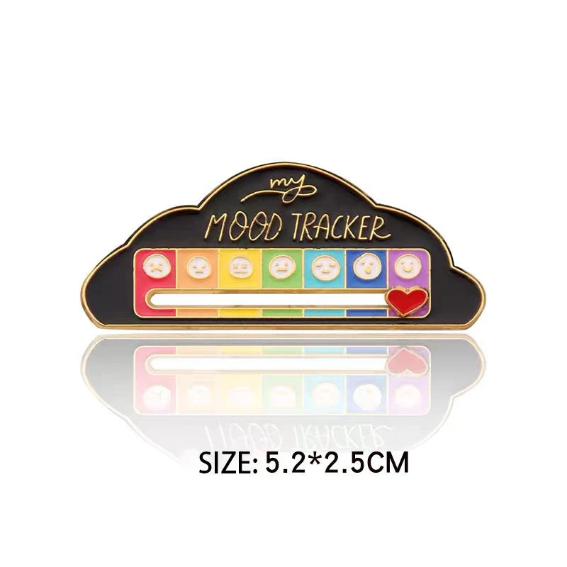 Enamel pin close up